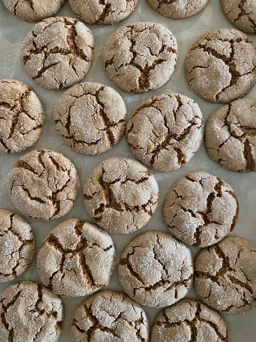 Vegan Ginger Molasses Cookie Recipe The Family Crumb