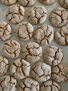 Vegan Ginger Molasses Cookie Recipe
